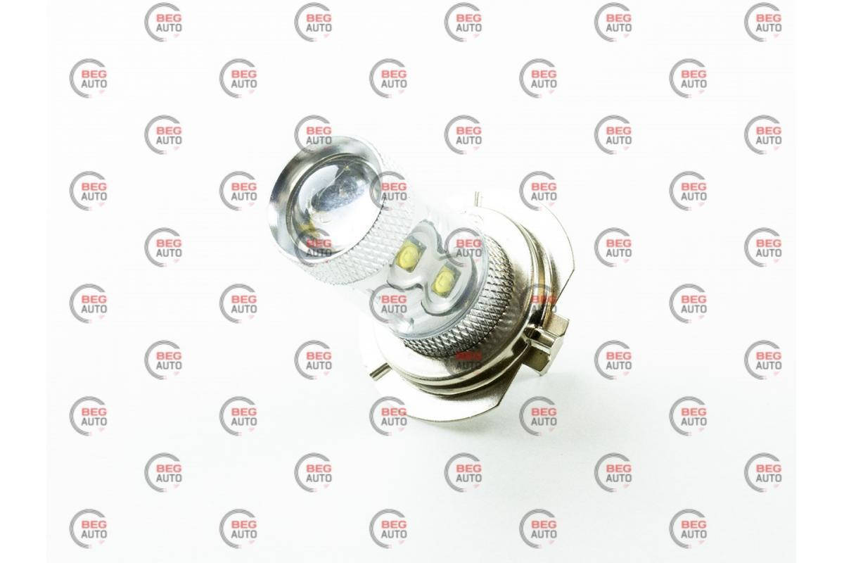 

Лампа светодиодная H7 12V 55 W 10(8+2) SMD линза