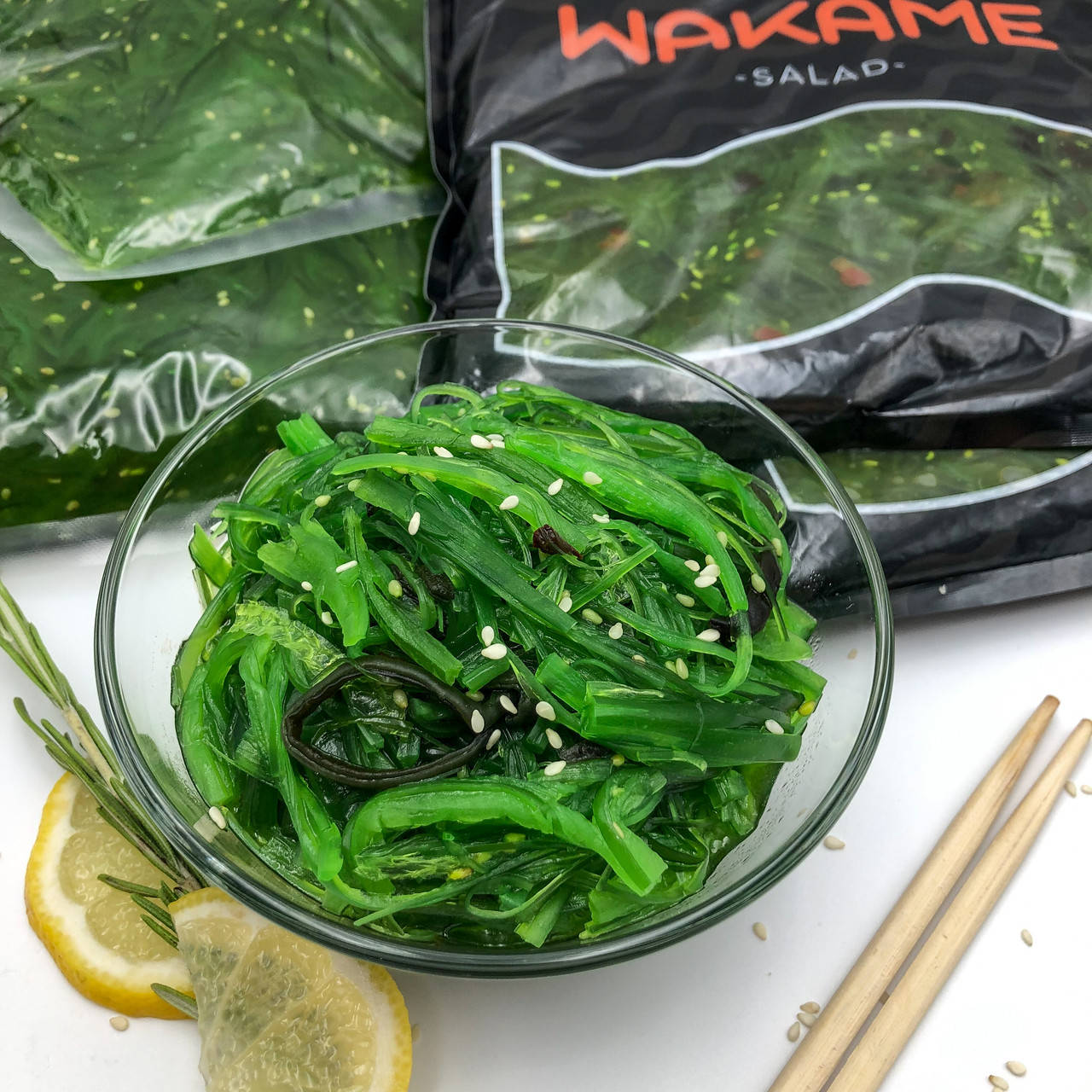 

Салат Чука (Хияши Вакаме) с кунжутом 150г
