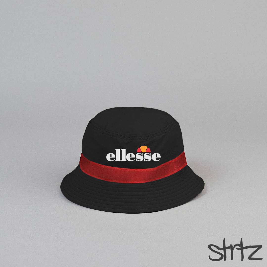 

Стильная черная панамка Ellesse