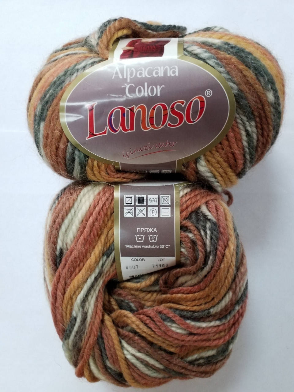 

Пряжа для ручного вязания Alpacana color