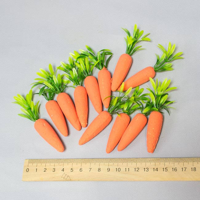 

Пасхальный декор набор в пакете Морковки ПД-612