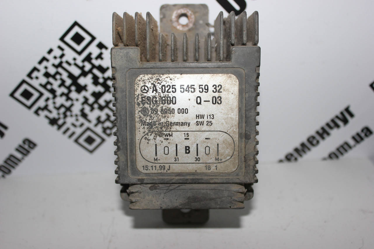 

A0255455932 Mercedes регулятор оборотов вентилятора