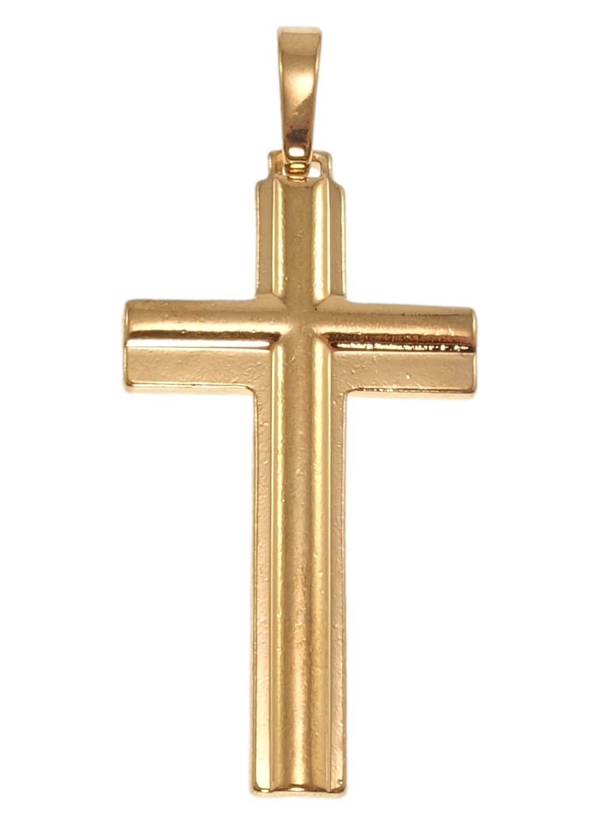

Кулон Xuping Позолота 18K "Декоративный Крест" для цепочки до 6мм