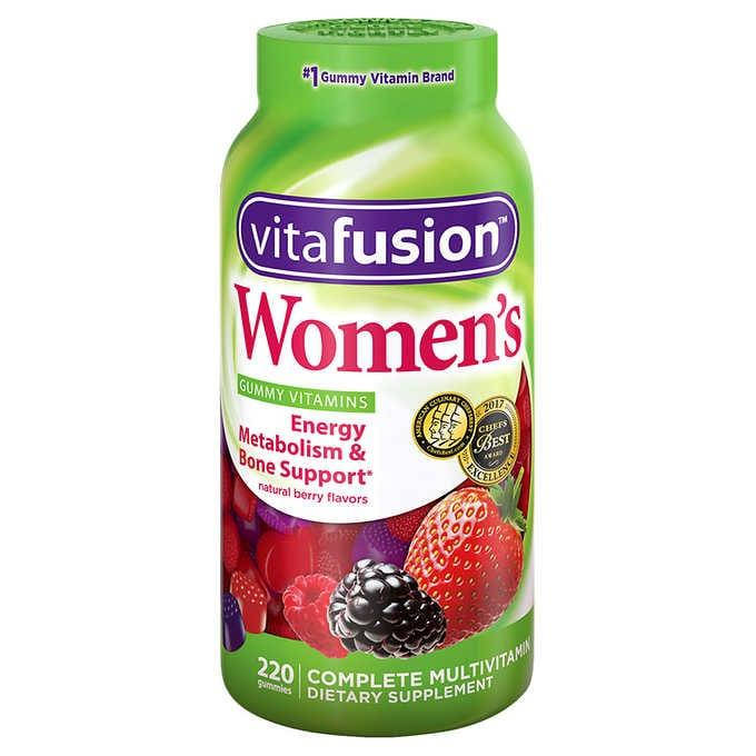 

Мультивитамины для женщин VITAFUSION Womens Multivitamin США, 220шт. годен до 03/23