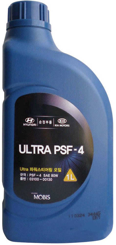 

Жидкость гидроусилителя руля Mobis (Hyundai/Kia) Ultra PSF-4 1л