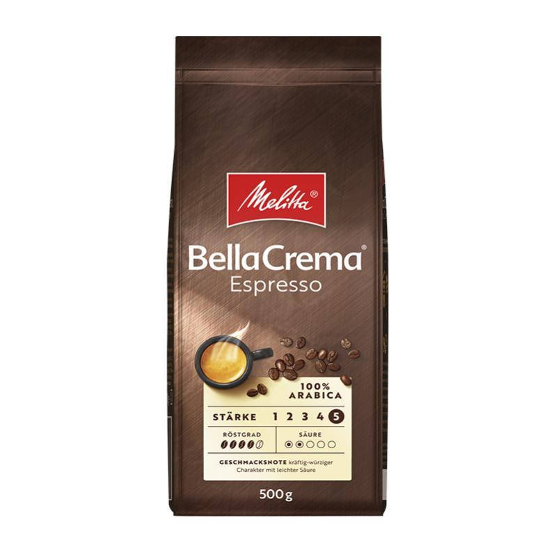 

Кофе в зернах Melitta Bella Crema Espresso 100% Арабика 500г Германия