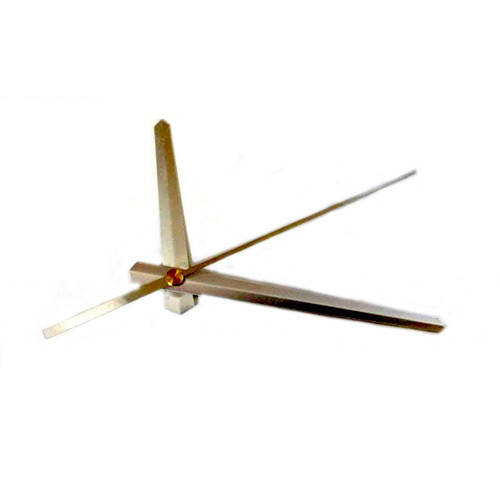 

Стрелки для часов, часового механизма, комплект из 3 стрелок, серебристые