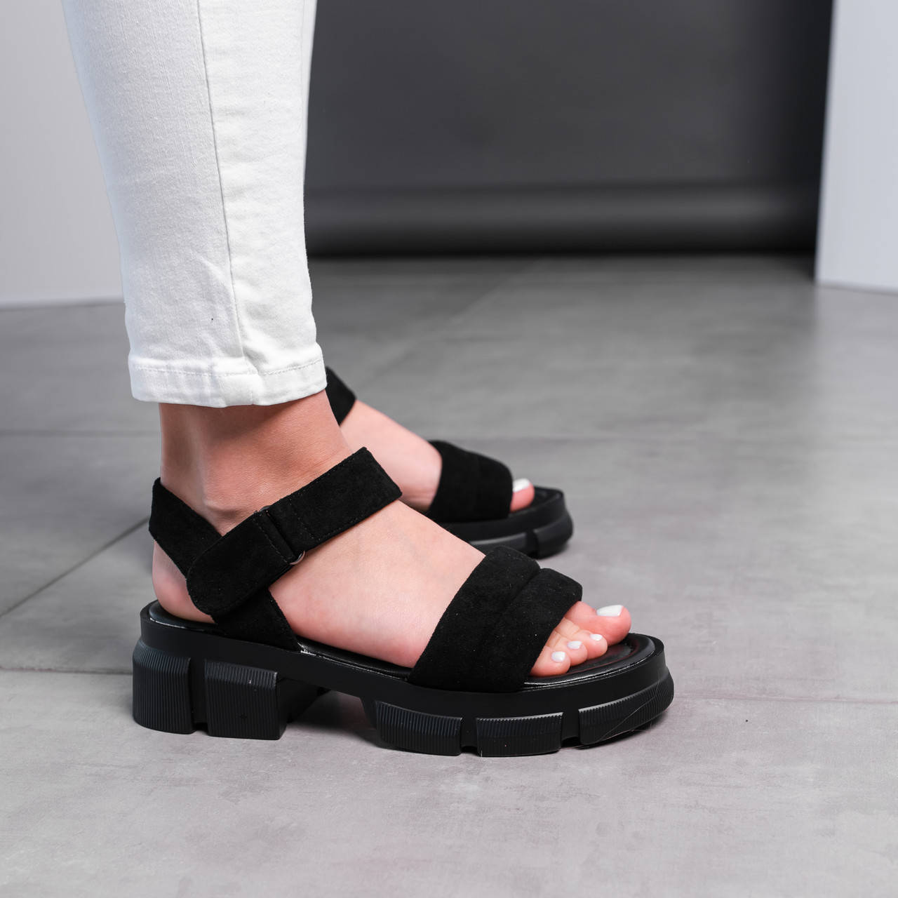 

Женские сандалии Fashion Sheba 3629 38 размер 24,5 см Черный