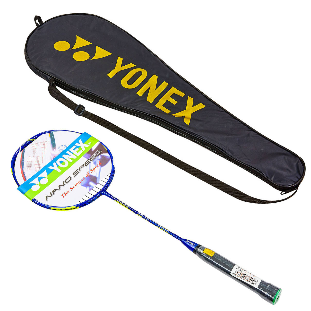 

Профессиональная ракетка для бадминтона 1 шт. в чехле YONEX BD-5671 синий
