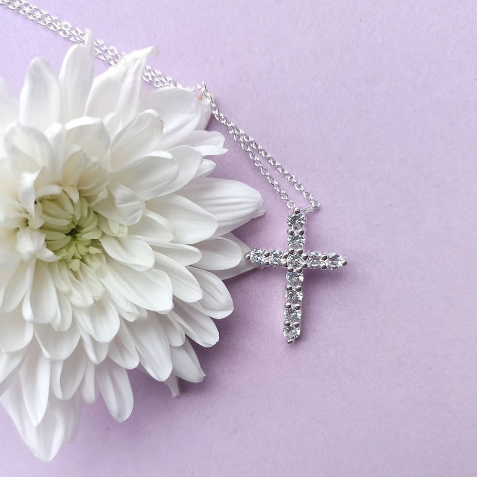 

Крестик большой в стиле Tiffany & Co
