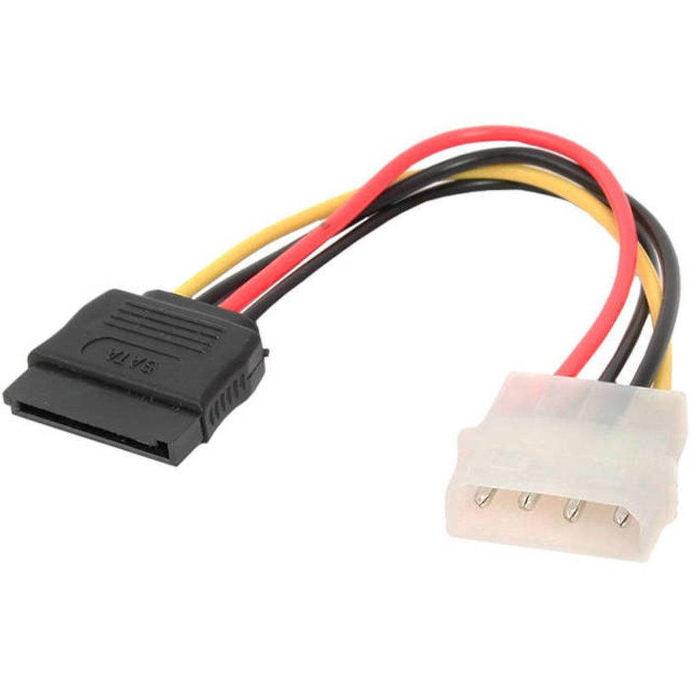 

Кабель питания (CC-SATA-PS-M) Molex F - SATA F, 0.15 м