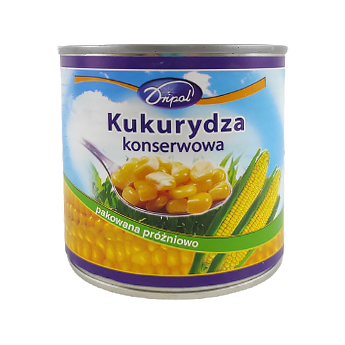 

Кукуруза консервированная Dripol 340г