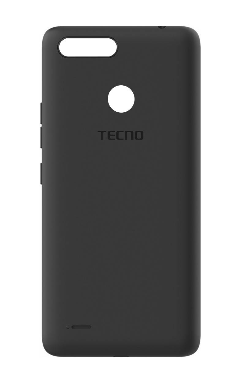 

Задняя крышка для TECNO POP 2 Power (B1P) Midnight Black, Черный