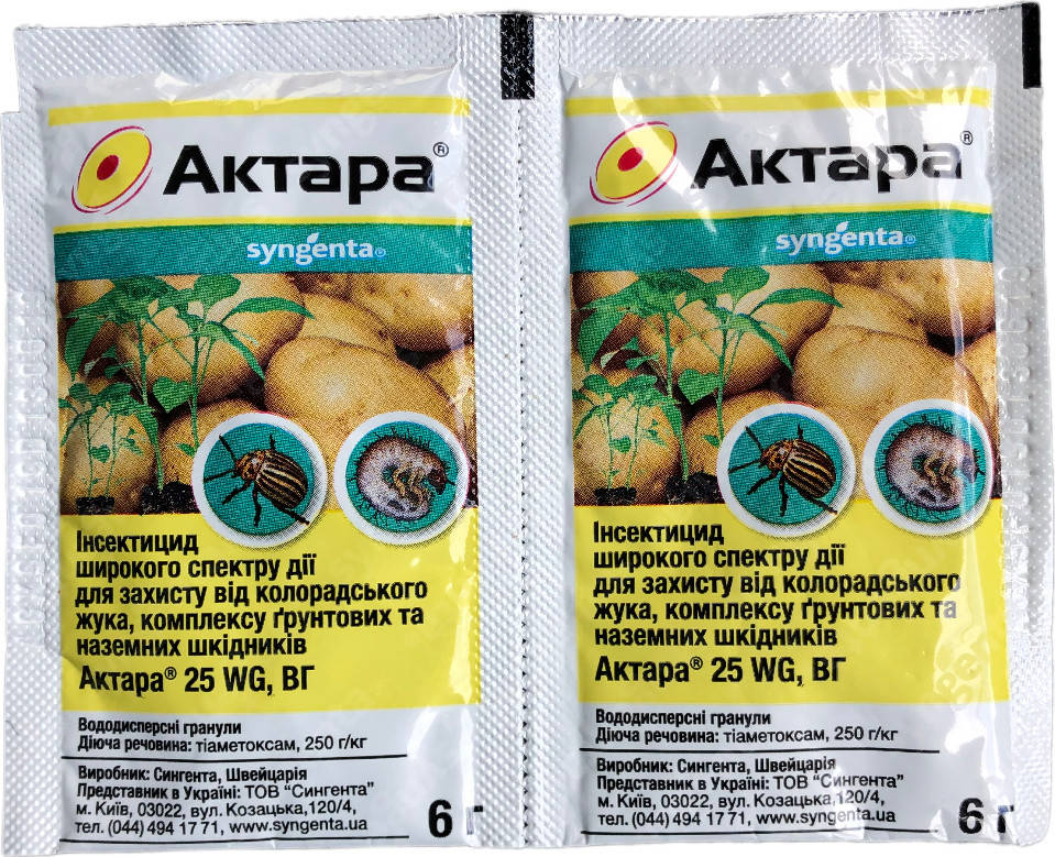 

Инсектицид Актара 6г Syngenta
