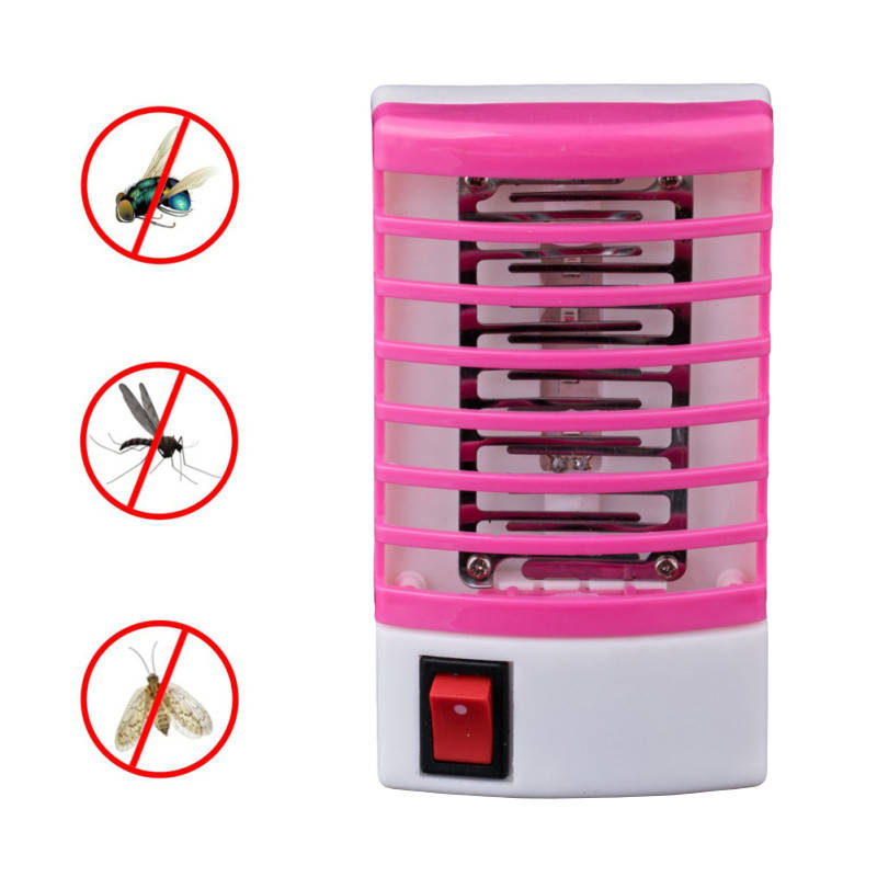 

Уничтожитель насекомых Lesko 2014 Pink электрическая ловушка для комаров мошек