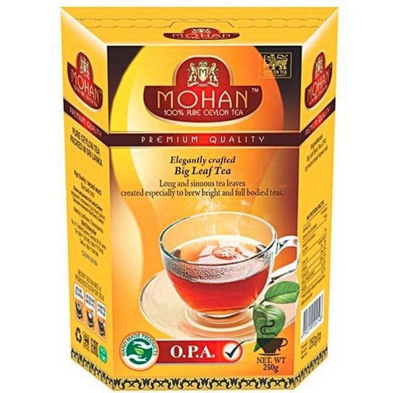 

Чай черный крупнолистовой OPA Mohan 250 гр