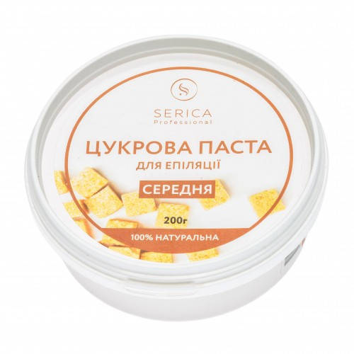

Паста сахарная Serica для шугаринга Средняя 200гр.