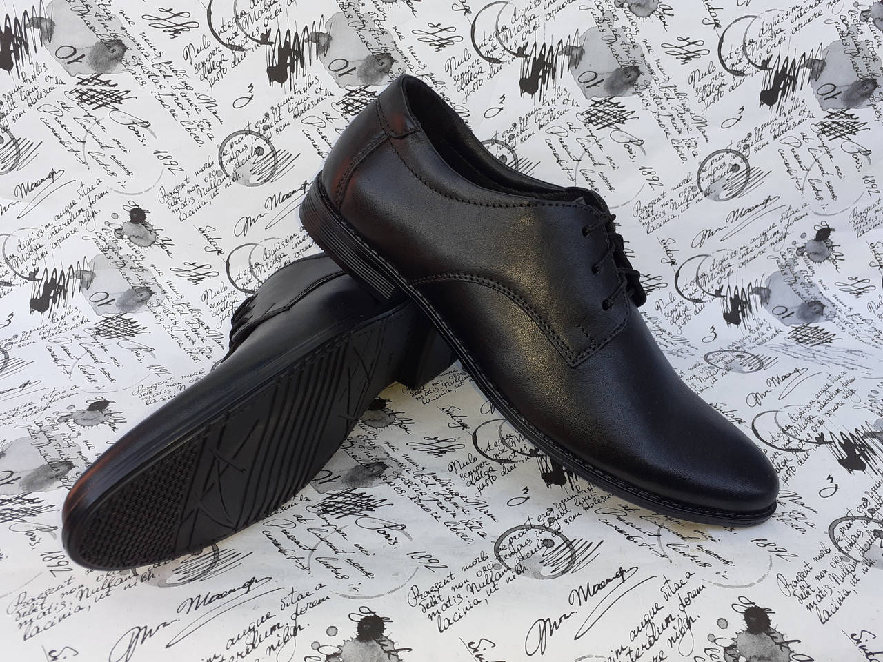 

SART фирменные кожаные мужские туфли на шнурках 44