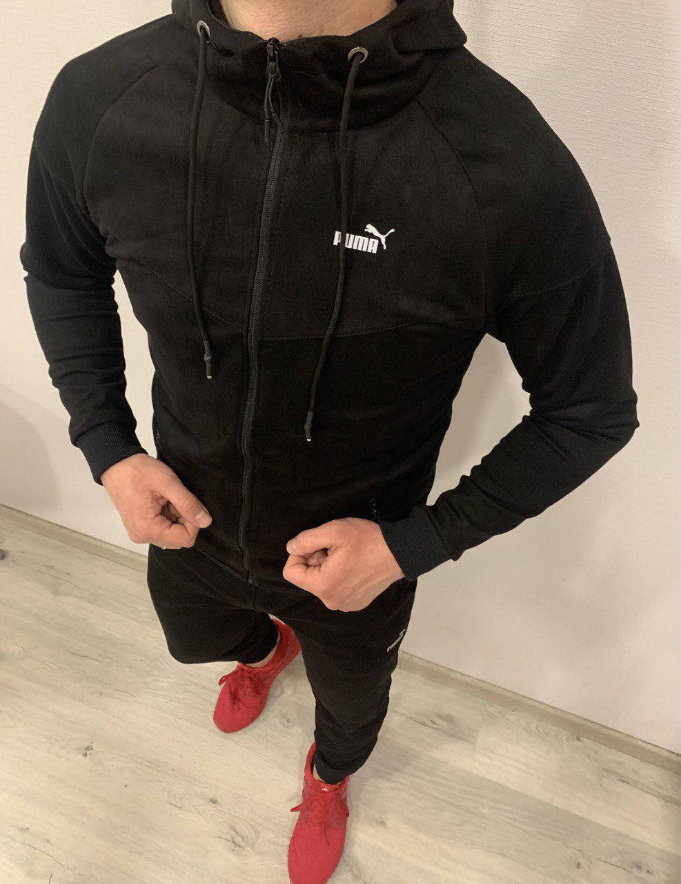 

Мужской спортивный костюм Puma Suede, Черный