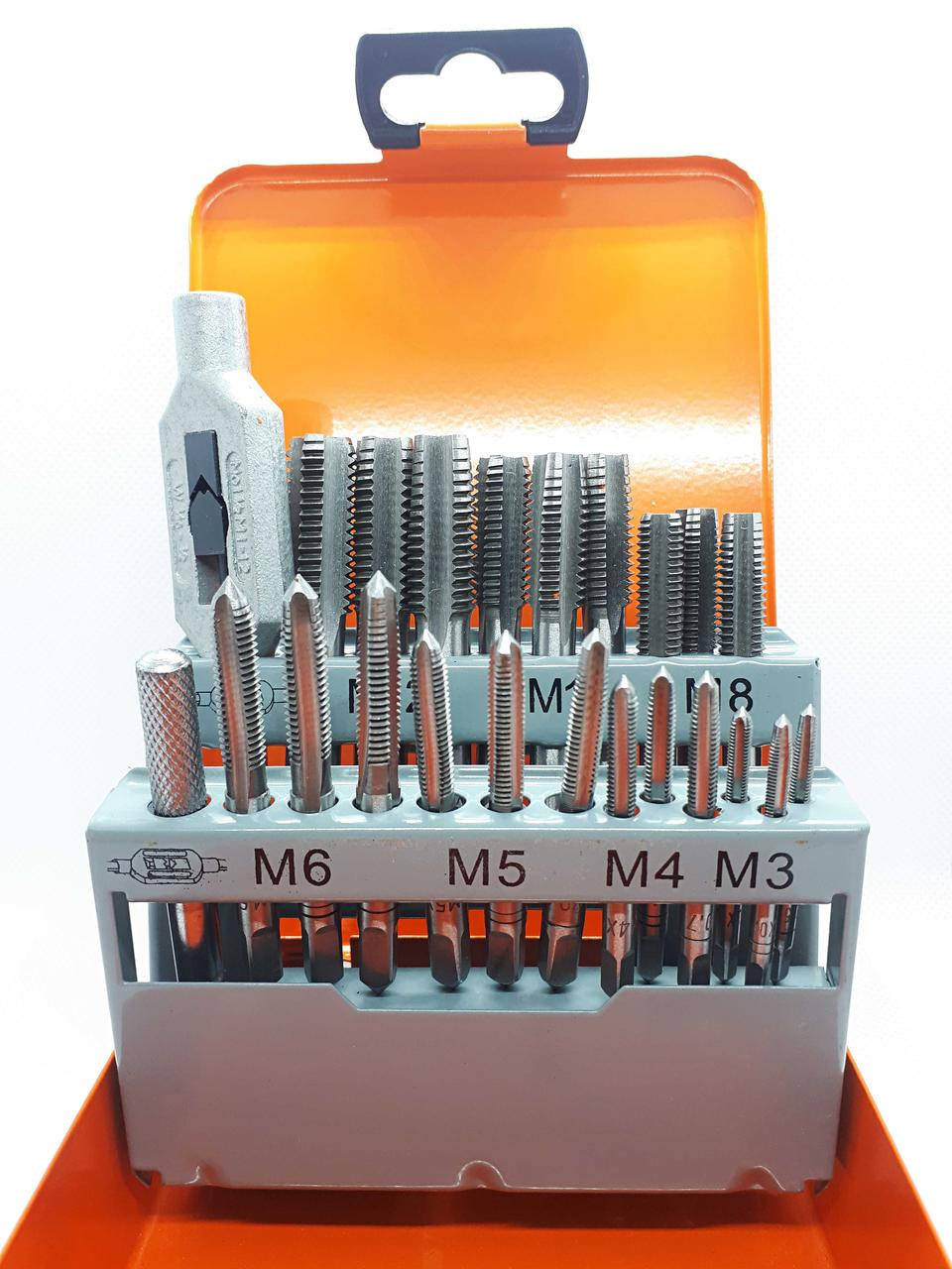 

Набор метчиков М3-М12, 22 пр., Si-Cr, Richmann (C9181)