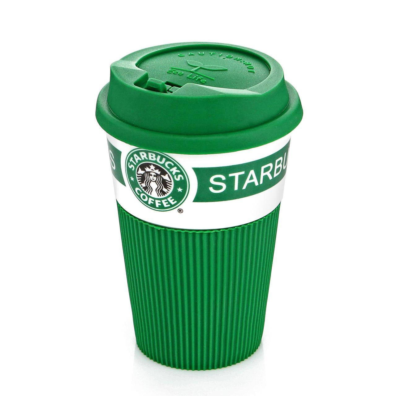 

Термокружка Стакан StarBucks 008 350 мл Зеленая 183960, Зелёный