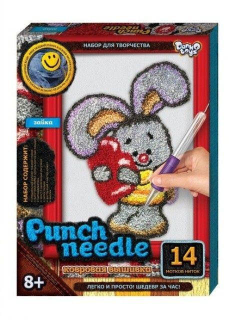 

Набор для творчества ковровая вышивка Dankotoys "Punch needle"