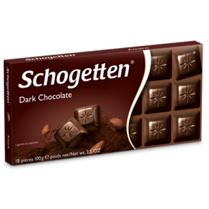 

Шоколад Schogetten Dark Chocolate Черный 100г