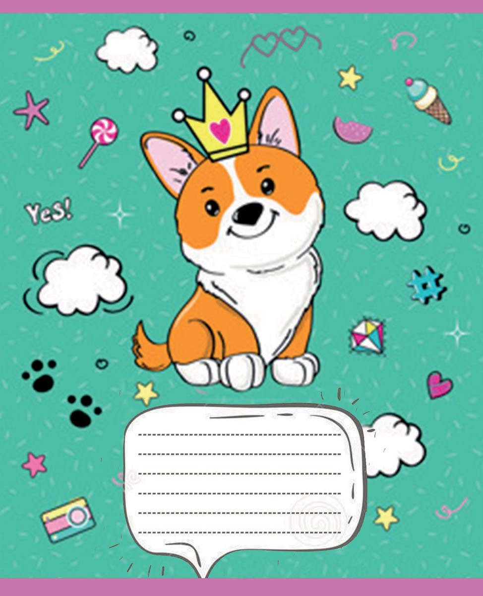 

Зошит учнівський А5/12арк. клітинка "Oh my pets" 1В