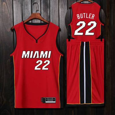 

Красная баскетбольная форма Батлер 22 Майами Хит Butler Miami Heat