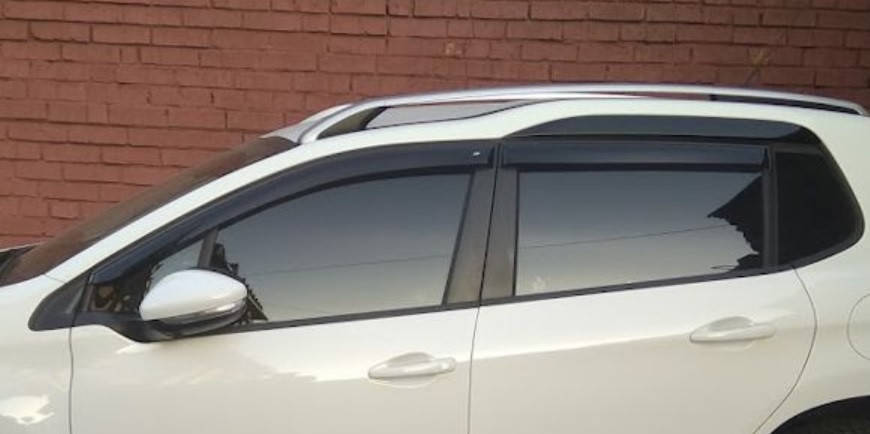 

Дефлекторы окон (ветровики) Peugeot 2008 I 2013-2019, VL - Cobra Tuning, P11813