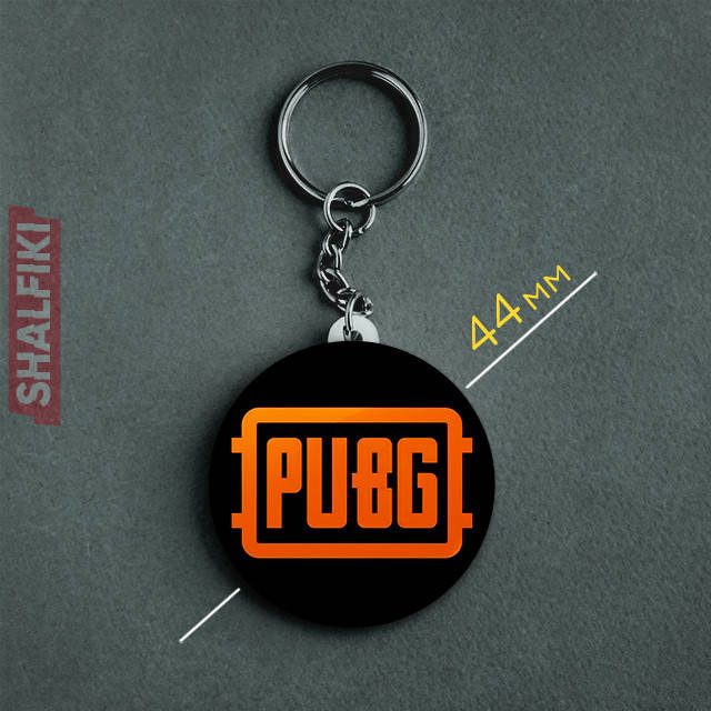 

"ПУБГ / PUBG" брелок круглый Ø44 мм, Разные цвета