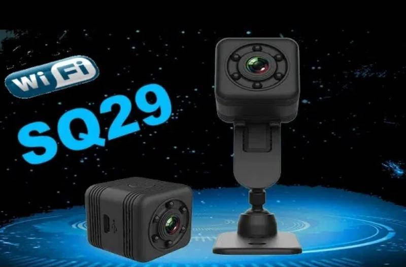 

Беспроводная мини WiFi IP Камера SQ29. Видеонаблюдение, радио няня, СИГНАЛИЗАЦИЯ