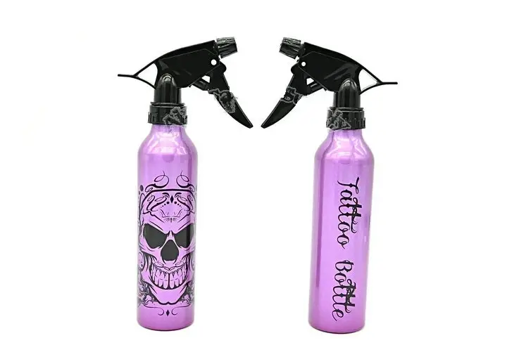 

Распылитель алюминиевый спрей для тату батл AVA Skull AVA Фиолетовый череп