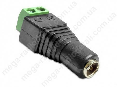 

Гнездо питания 5,5х2,1mm под кабель клеммник AF03