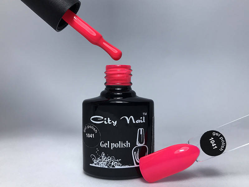 

Гель-лак CityNail 1041 кораловый (красный, алый, розовый) - Яркий гель-лак оттенки
