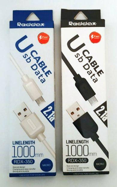

Кабель для зарядки телефонов Micro usb Reddax RDX 350