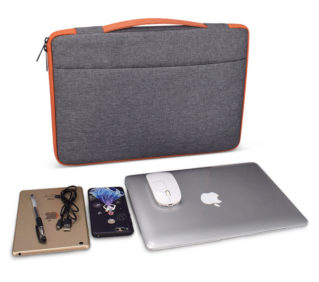 

Чехол для Macbook Air/Pro 13,3'' - темно-серый