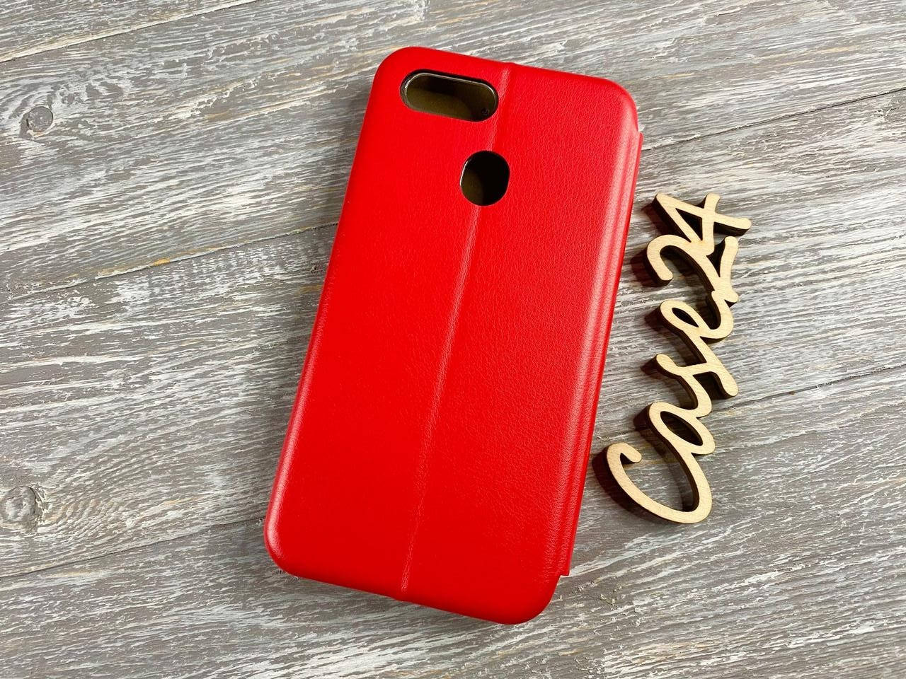 

Чехол книжка Elegant на OPPO A12 (4 цвета) красный