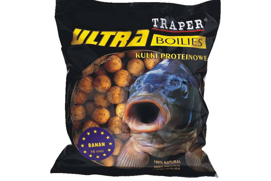 

Бойли Traper Ultra boilies 16 мм 500г Konopie(Конопля), 16 mm x 500 g