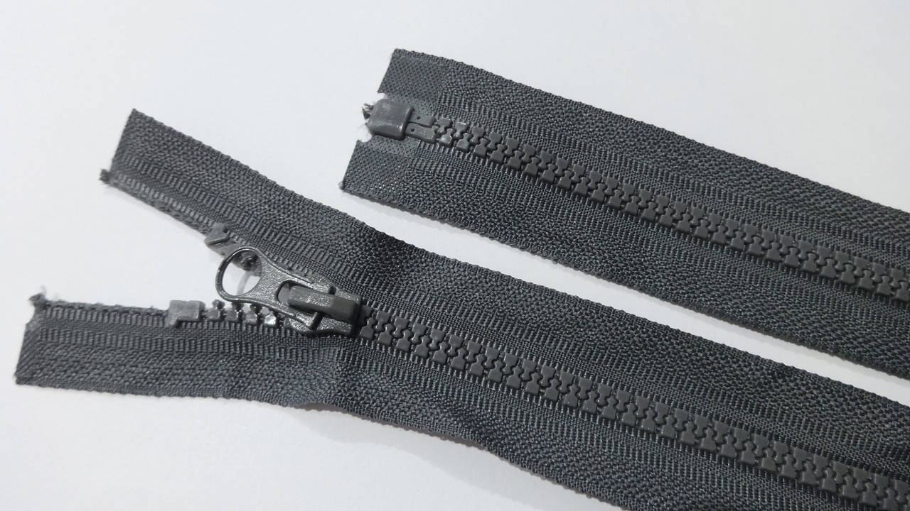 

Молния тракторная №5 разъемная 60 см цветная, Серый