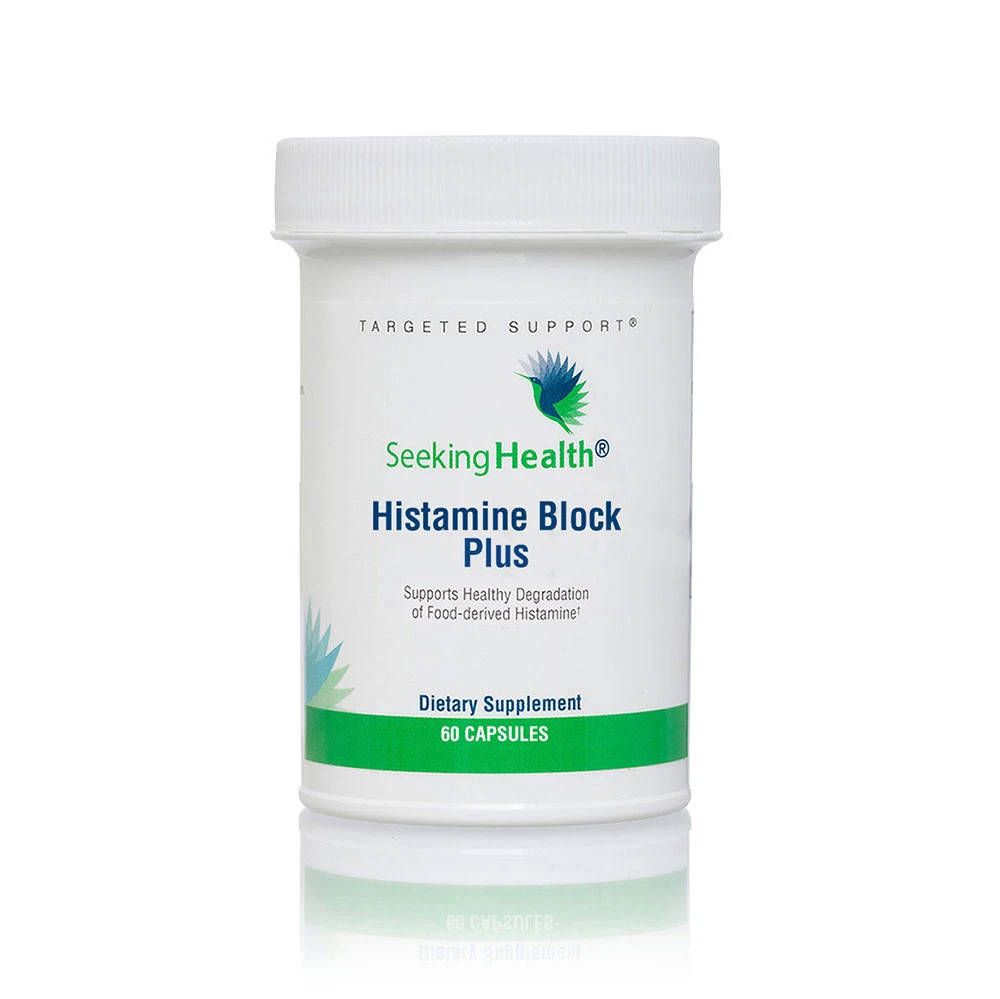 

Seeking Health, Histamine Block Plus 60 Capsules (DAO Блокатор гистамина Плюс 60 капсул)