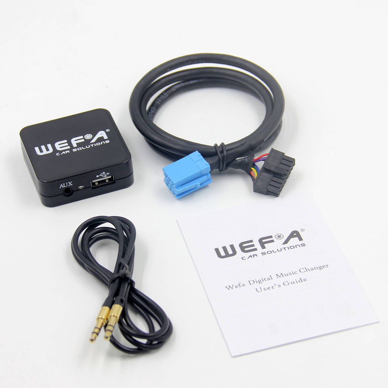 

Автомобильный mp3 адаптер ЮСБ WEFA WF-605 MP3/USB/AUX для RENAULT 8p