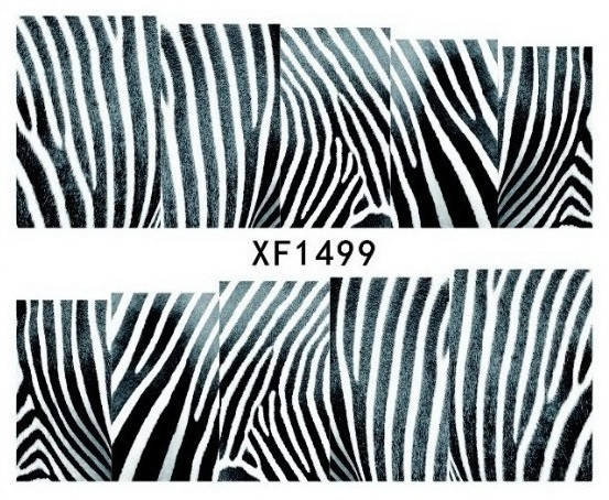 

Слайдер дизайн, водные наклейки на ногти для маникюра XF (YZW) 1499, Разные цвета