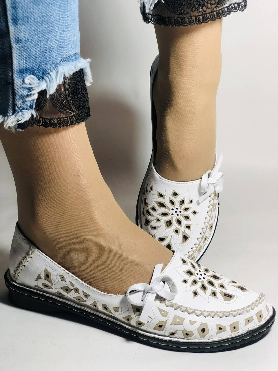 

PSC Турция Женские туфли -балетки из натуральной кожи. Размер 37 38 40