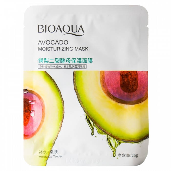 

Маска для лица BIOAQUA Avocado Moisturizing Mask с экстрактом авокадо 25 г