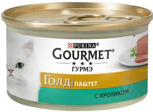 

Консерва Purina Gourmet Gold Паштет кролик 85 г