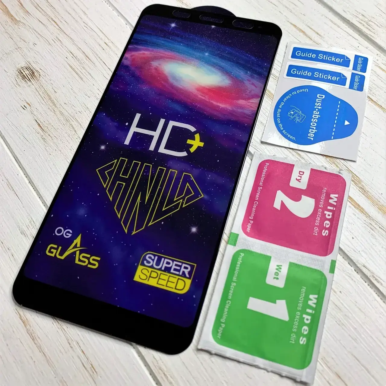 

Защитное стекло для Xiaomi Redmi 5 Plus FullGlue чёрное, Прозрачный