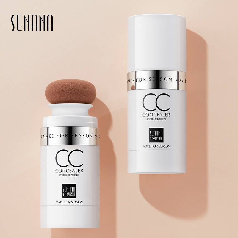 

Тональный СС консилер-стик Senana Mushroom Concealer CC Stick #01 - Натуральный, 30г