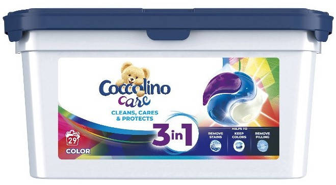 

Coccolino Color 3in1 29 штук капсули для прання