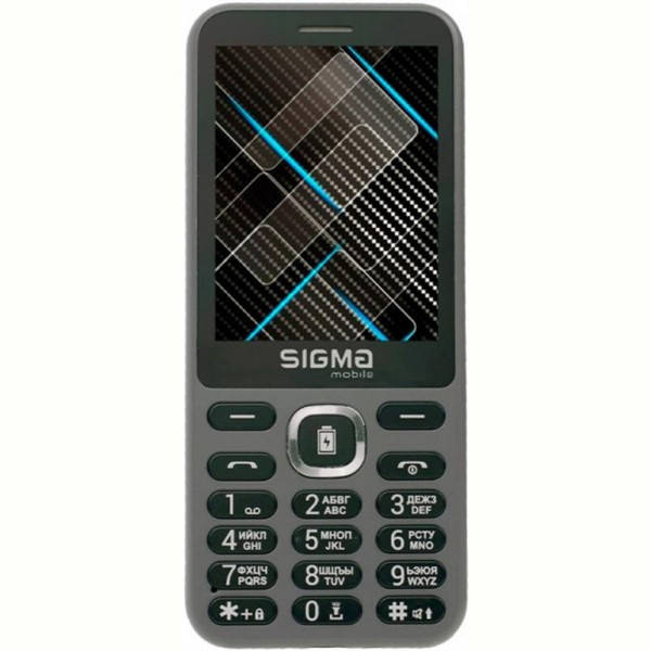 

Мобильный телефон Sigma mobile X-style 31 Power Dual Sim Grey, Серый